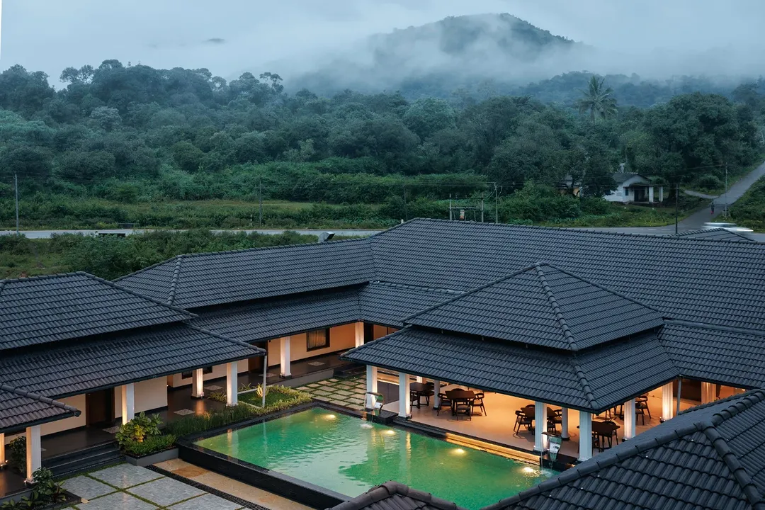 Resort interior at Kohu Honeyvale, Chikkamagaluru